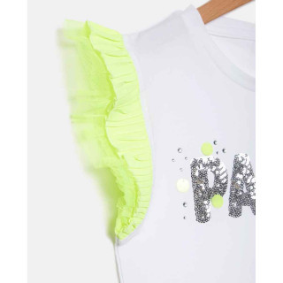 BLUKIDS MAJICA KRATAK RUKAV T-SHIRT BRIGHT WHITE 