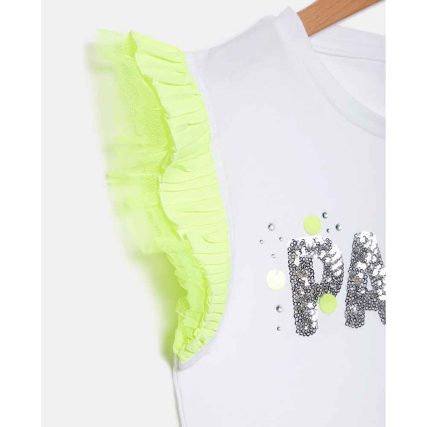 BLUKIDS MAJICA KRATAK RUKAV T-SHIRT BRIGHT WHITE 