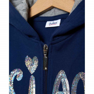 BLUKIDS DUKSERICA SWEATSHIRT SODALITE BLU