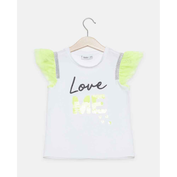 BLUKIDS MAJICA KRATAK RUKAV T-SHIRT S/S BRIGHT WHITE
