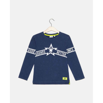 BLUKIDS MAJICA DUG RUKAV T-SHIRT CHINA BLUE 
