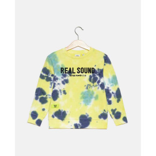 BLUKIDS DUKSERICA ROUND NECK ROCK WHITE