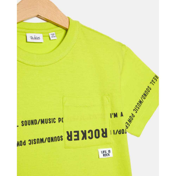 BLUKIDS MAJICA KRATAK RUKAV T-SHIRT EVENING PRIME ROSE