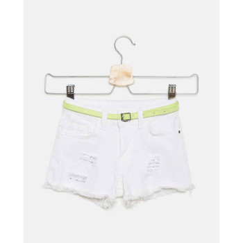 BLUKIDS SORC SHORTS WHITE 