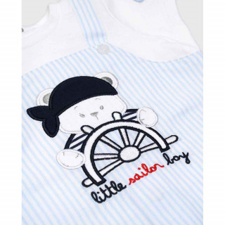 BLUKIDS ZEKA PAGLIACCETTO BOY STRIPES WHITE