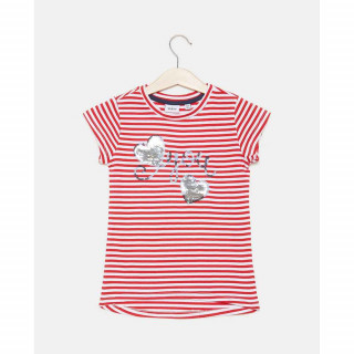 BLUKIDS MAJICA KRATAK RUKAV T-SHIRT S/S Y/D STRIPES RED/WHIT