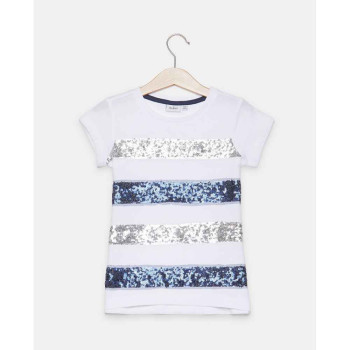 BLUKIDS MAJICA KRATAK RUKAV T-SHIRT S/S BRIGHT WHITE 