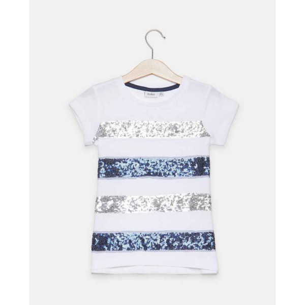 BLUKIDS MAJICA KRATAK RUKAV T-SHIRT S/S BRIGHT WHITE