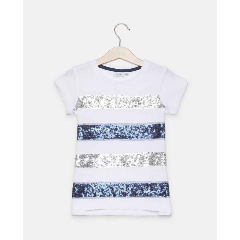 BLUKIDS MAJICA KRATAK RUKAV T-SHIRT S/S BRIGHT WHITE