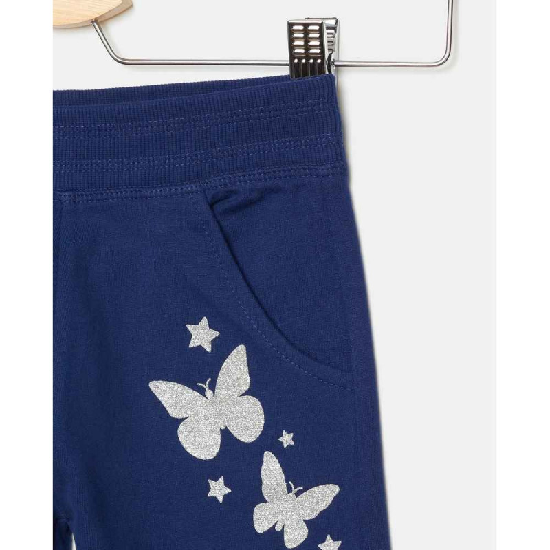 BLUKIDS PANTALONE TROUSERS SODALITE BLU