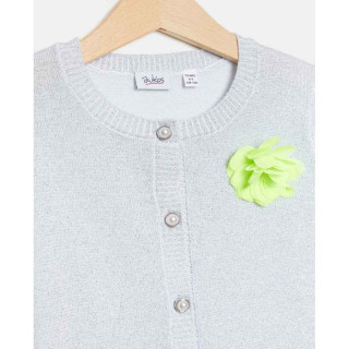 BLUKIDS KARDIGAN CARDIGAN SILVER 