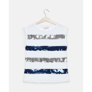 BLUKIDS MAJICA KRATAK RUKAV T-SHIRT S/S BRIGHT WHITE 