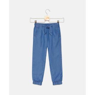 BLUKIDS PANTALONE TROUSERS MEDIUM BLUE 