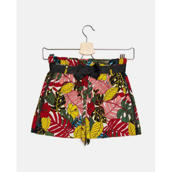 BLUKIDS SORC SHORTS AOP SNOW WHITE + AOP 