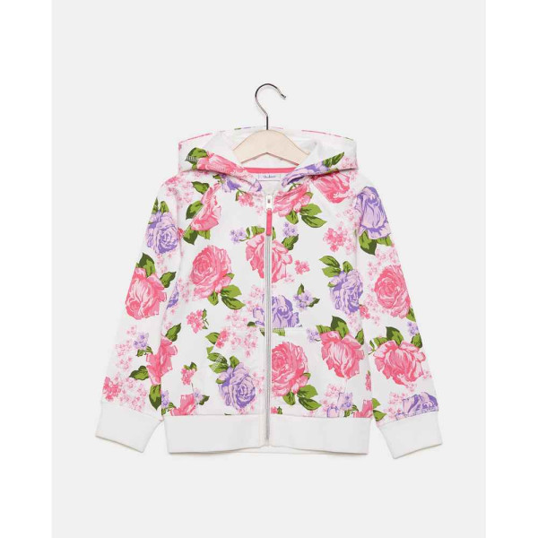 BLUKIDS DUKSERICA SWEATER AOP AOP FLOWERS