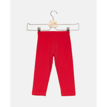 BLUKIDS HELANKE LEGGINGS SOLID HIBISCUS 