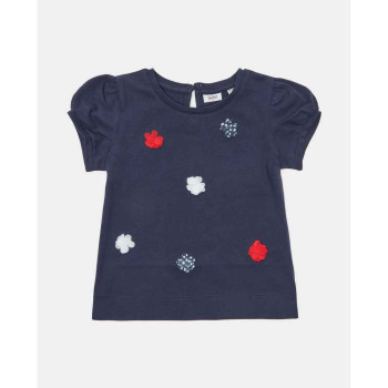 BLUKIDS MAJICA KRATAK RUKAV TSHIRT BLACK IRIS 