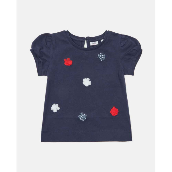 BLUKIDS MAJICA KRATAK RUKAV TSHIRT BLACK IRIS