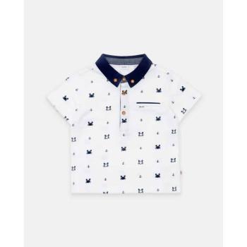 BLUKIDS MAJICA POLO POLO AOP 