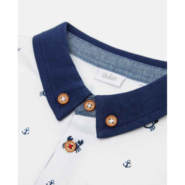 BLUKIDS MAJICA POLO POLO AOP 