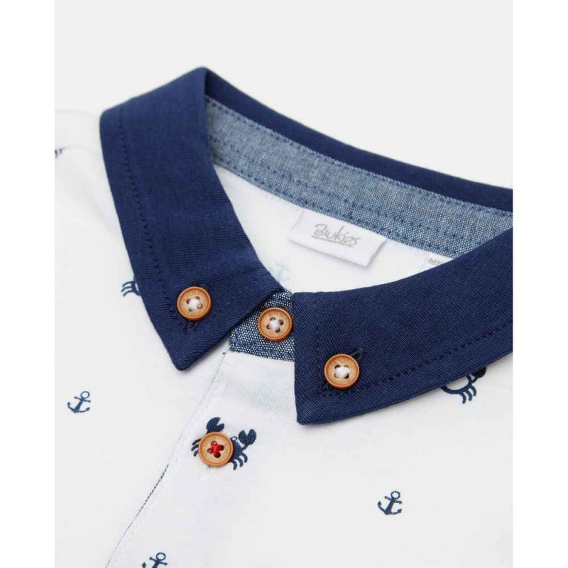 BLUKIDS MAJICA POLO POLO AOP 