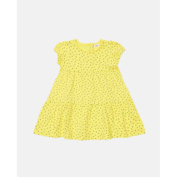 BLUKIDS HALJINA DRESS AOP BUTTERCUP