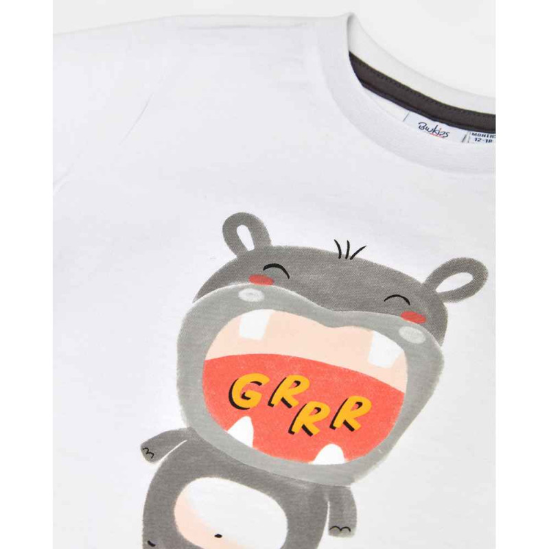 BLUKIDS MAJICA KRATAK RUKAV TSHIRT BRILLIANT WH