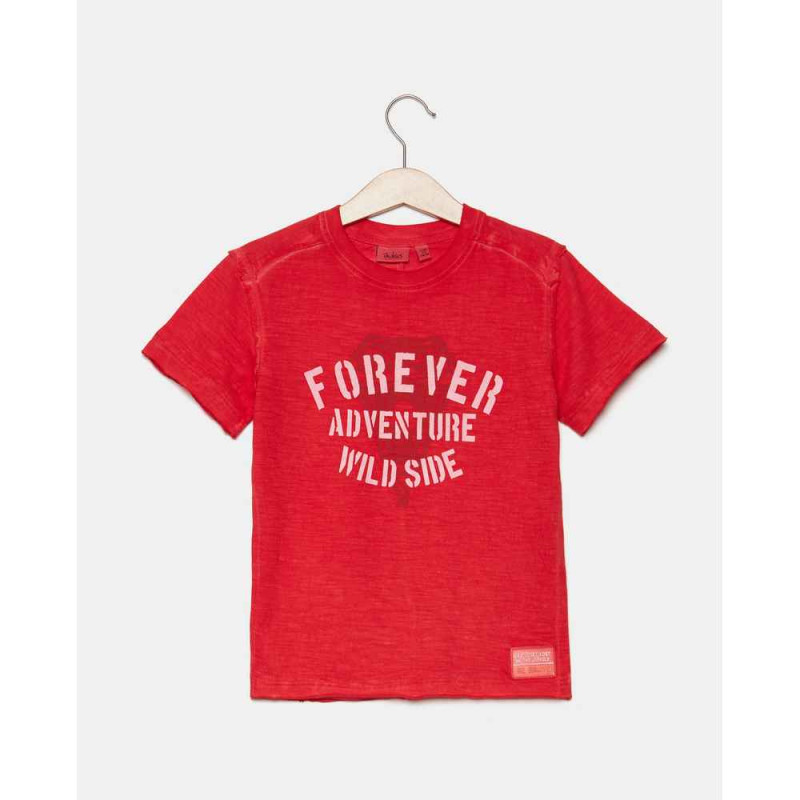 BLUKIDS MAJICA KRATAK RUKAV T-SHIRT TRAVELLER RED