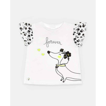 BLUKIDS MAJICA KRATAK RUKAV TSHIRT BRILLIANT WH 