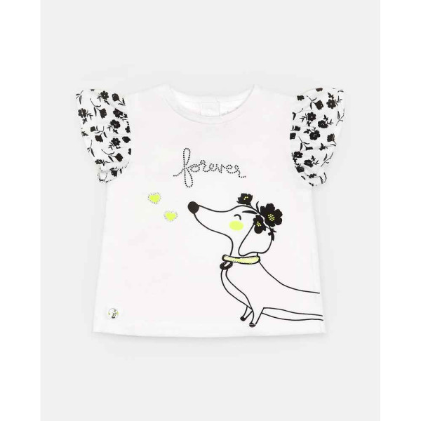 BLUKIDS MAJICA KRATAK RUKAV TSHIRT BRILLIANT WH