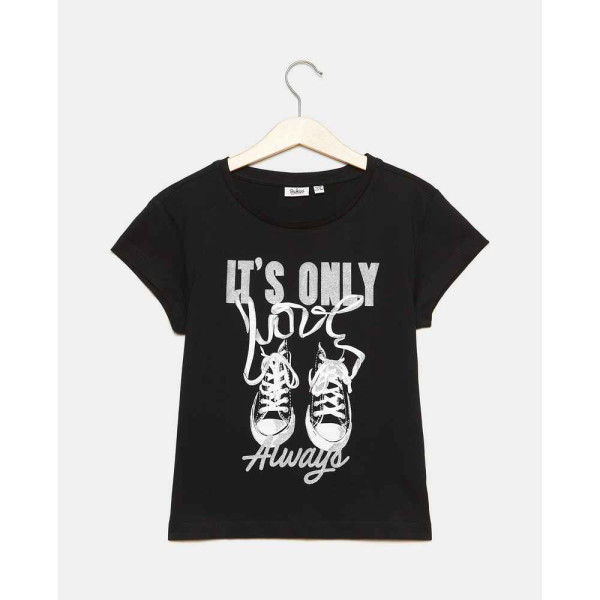 BLUKIDS MAJICA KRATAK RUKAV T-SHIRT S/S BLACK BEAUTY