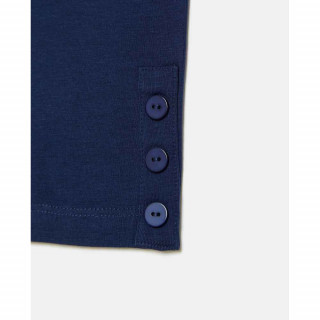 BLUKIDS HELANKE LEGGINGS SOLID ESTATE BLUE