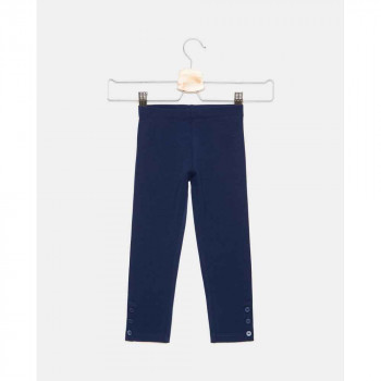 BLUKIDS HELANKE LEGGINGS SOLID ESTATE BLUE 