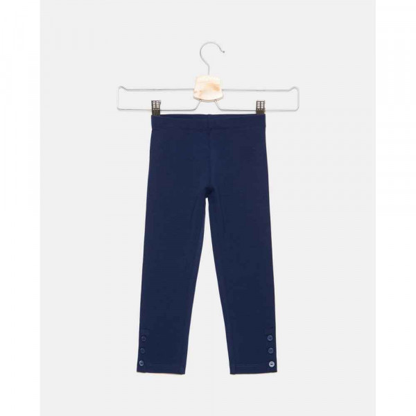 BLUKIDS HELANKE LEGGINGS SOLID ESTATE BLUE
