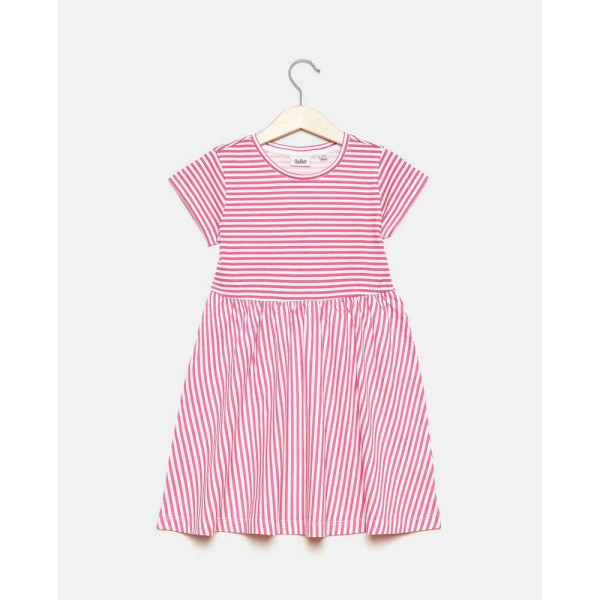 BLUKIDS HALJINA DRESS AOP STRIPES +AOP