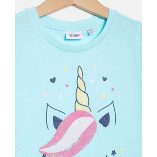 BLUKIDS MAJICA KRATAK RUKAV T-SHIRT S/S BLUE TINT 