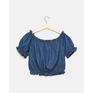 BLUKIDS KOSULJA SHIRT MEDIUM BLUE