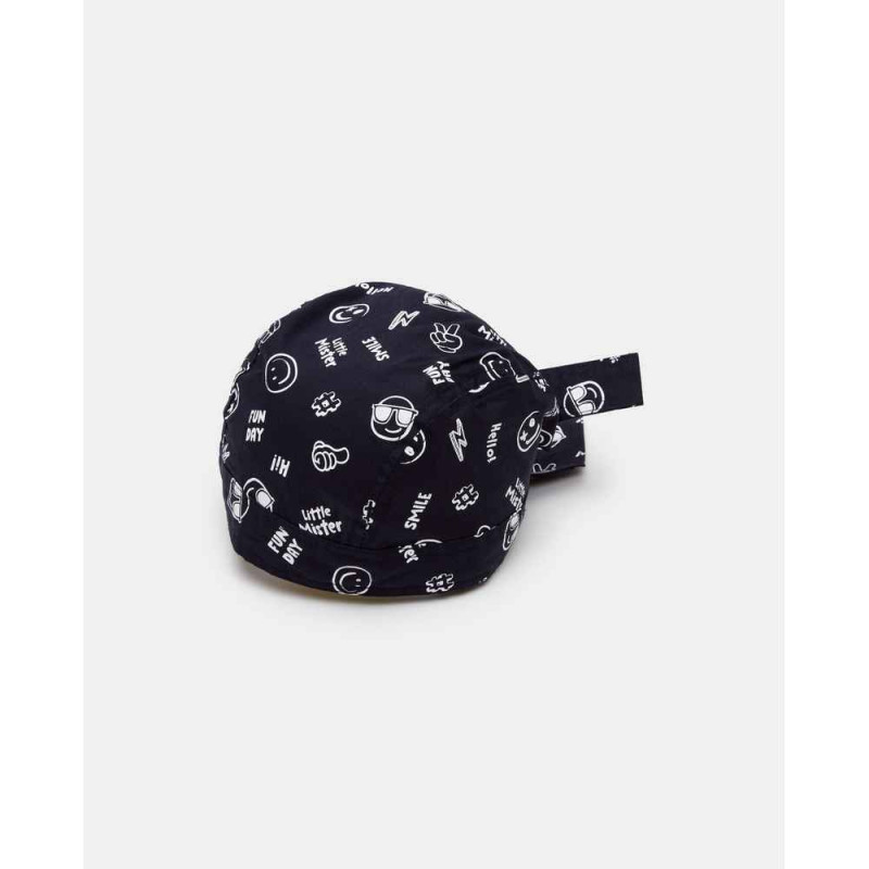 BLUKIDS KAPA BANDANA BLU AOP DRESS BLUES