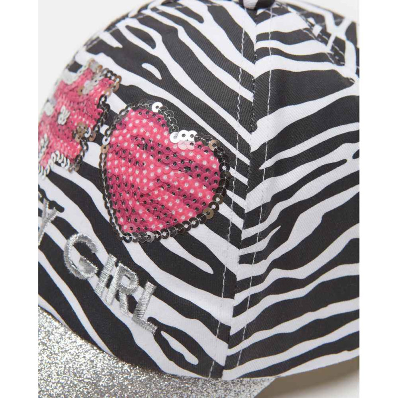 BLUKIDS KACKET HAT HASTAG + HEART BRILLIANT WH 