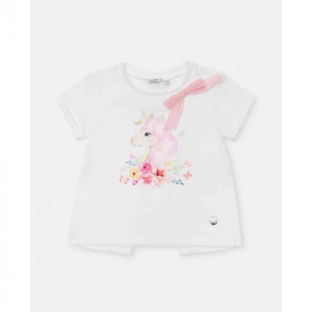 BLUKIDS MAJICA KRATAK RUKAV TSHIRT BRILLIANT WH 