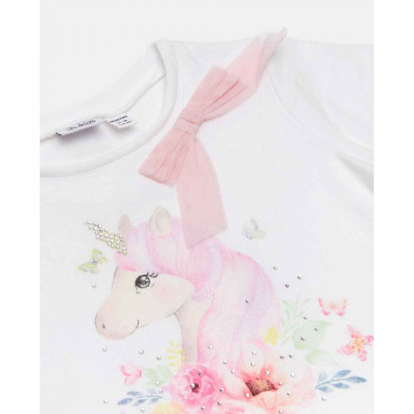 BLUKIDS MAJICA KRATAK RUKAV TSHIRT BRILLIANT WH