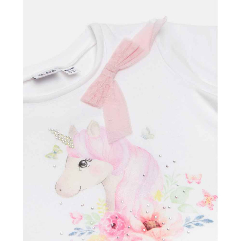 BLUKIDS MAJICA KRATAK RUKAV TSHIRT BRILLIANT WH