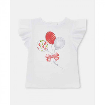 BLUKIDS MAJICA KRATAK RUKAV TSHIRT BRILLIANT WH 
