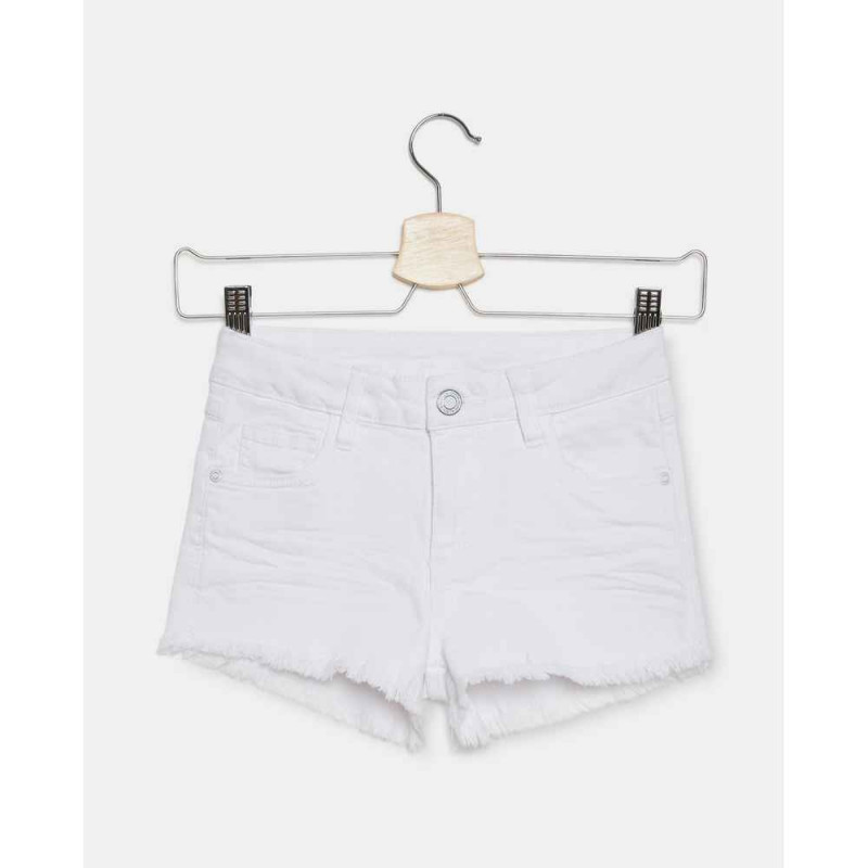 BLUKIDS SORC SHORTS SOLID BRIGHT WHITE