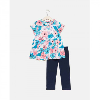 BLUKIDS TRENERKA KOMPLET  JOGGING SET AOP+ESTATE BLUE 