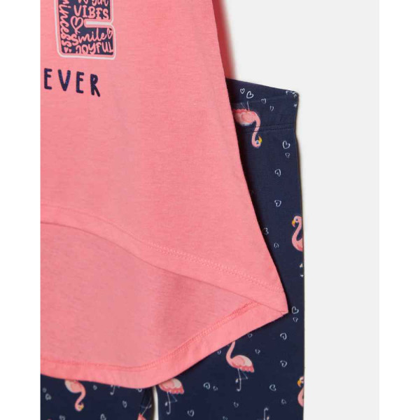 BLUKIDS TRENERKA KOMPLET JOGGING SET +ESTATE BLUE AOP