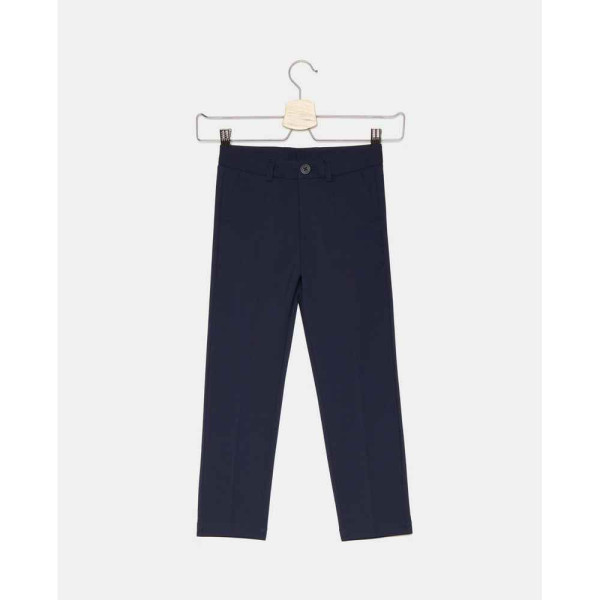 BLUKIDS PANTALONE PANTS CEREMONY BLUE 