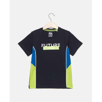 BLUKIDS MAJICA KRATAK RUKAV T-SHIRT BLUE 