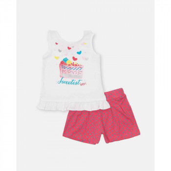 BLUKIDS TRENERKA KOMPLET  JOGGING SET + RASPBERRY SORBET 