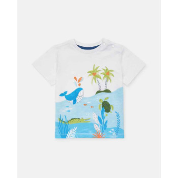 BLUKIDS MAJICA KRATAK RUKAV TSHIRT BRILLIANT WH 